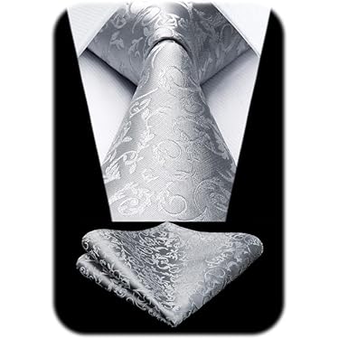 美品★Brioni ネクタイ ペイズリー柄 パープル 細め 父の日 プレゼント シルクジャカード小花柄ネクタイ／464063（ネイビー×サックス